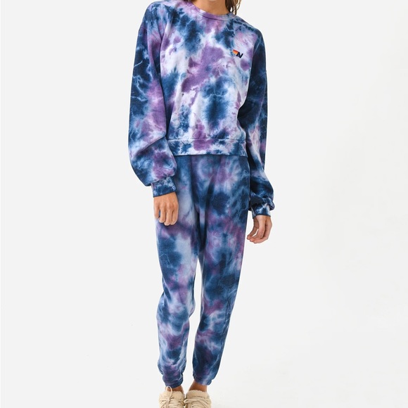 Aviator Nation TrackSuit! XS 💜💙 - Picture 2 of 11